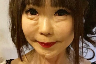 恵中瞳の加工前の顔画像